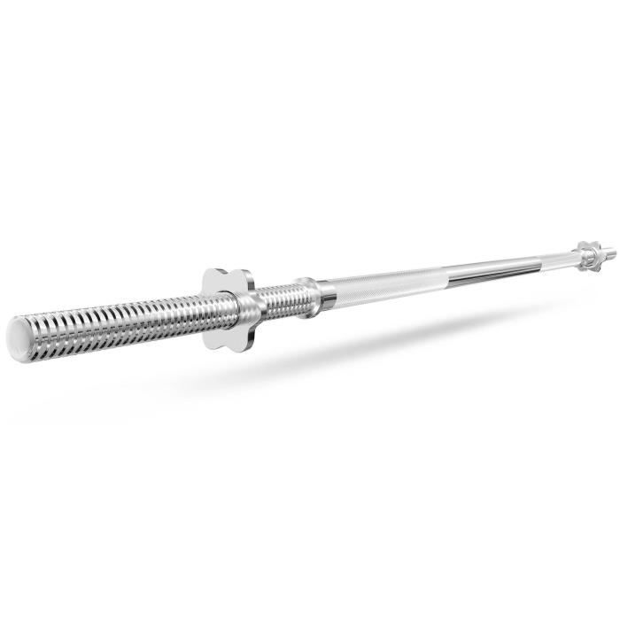 Marbo Sport Barre d'haltère à vis simple 30 mm 180 cm MW-G180-EX-SR