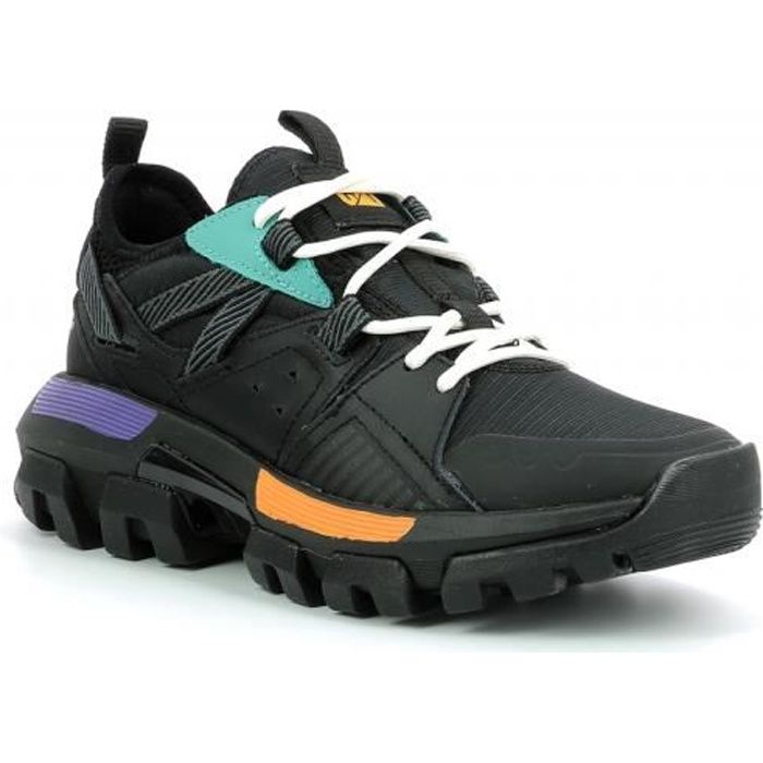 Caterpillar Basket basse Cuir Mixte Noir