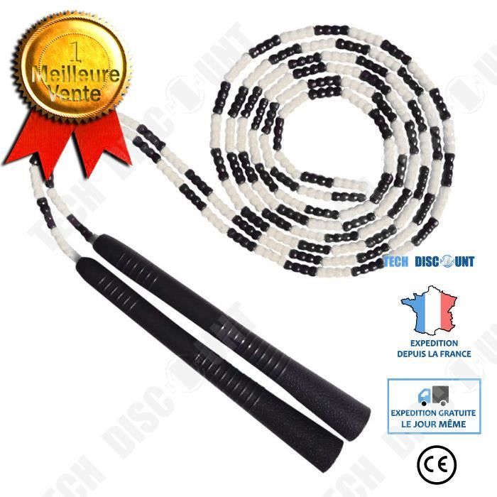 TD® Patron Sauter Interactif Corde Collective Longue Corde Sports Étudiants Sauter Enfants Bambou Sauter Multijoueur Couleur Corde N