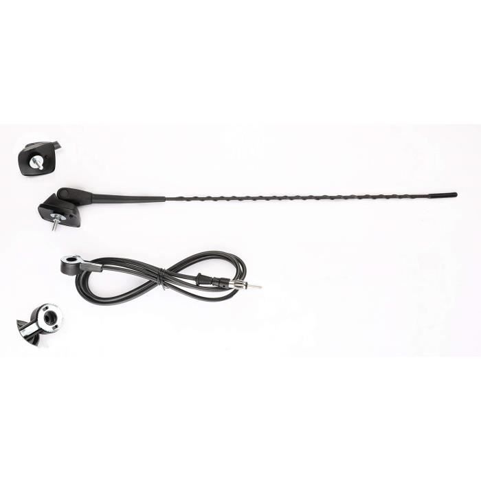 Antenne de voiture Antenne marine toit de base + support pour Peugeot 106 205 206 306 307 309 406 806 807