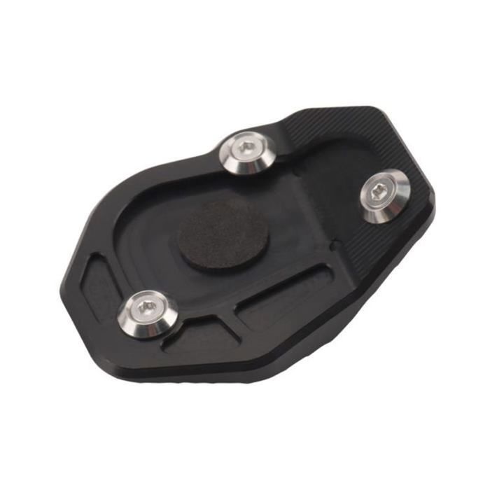 Extension Béquille Latérale Moto Pour Trident 660 2021-2022 - Agrandisseur De Surface Noir | Stabilité Améliorée