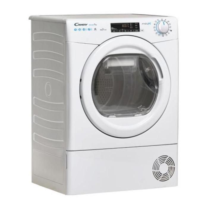 Candy Smart Pro CSOE H9A2TE-S sèche-linge à condensation 9KG pompe à chaleur Smart Affichage de texte WiFi App hOn 7 cycle