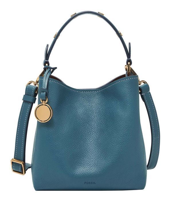 Sac Bandoulière Fossile Kier En Cuir Noir - Neuf Avec Étiquettes - Pour Femme