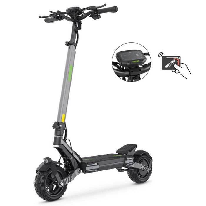 Trottinette Electrique 1000W VIPCOO VS6 Scooter Pliable Adulte Support NFC