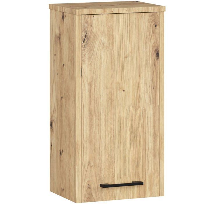 Armoire salle de bains haut AKORD FIN accr. au mur Chêne Artisan 30 cm 1 porte façade Chêne Artisan 2 étagères 30x22 5x60 cm Armoire salle de bains haut AKORD FIN accr. au mur Chêne Artisan 30 cm 1 porte façade Chêne Artisan 2 étagères 30x22 5x60 cm