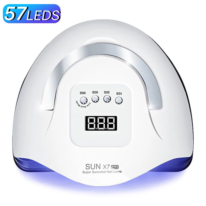 Lampe à ongles UV/LED - SUNUV - SUN X7 - 380W - 57 LED - Séchage puissant vernis gel