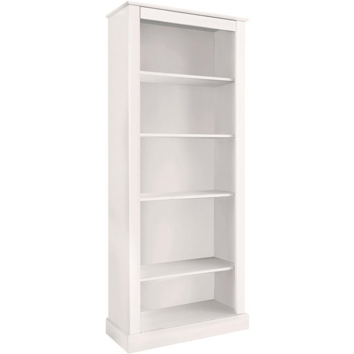 Mille-bibliothèque à 4 Étagères Laquées Blanches Mille-bibliothèque à 4 Étagères Laquées Blanches