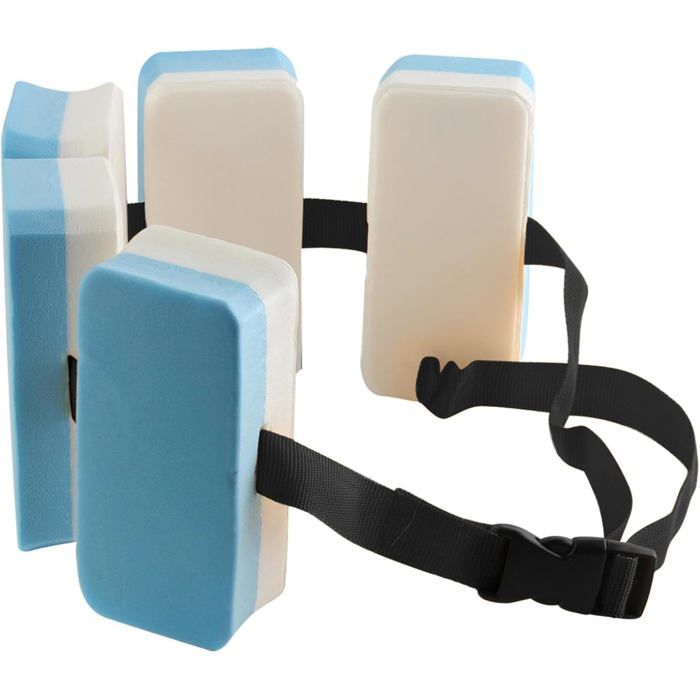 Ceinture De Natation Enfant Réglable - 5 Blocs EVA Flottants, Ajustable 109-132 Cm, Pour Apprentissage Piscine