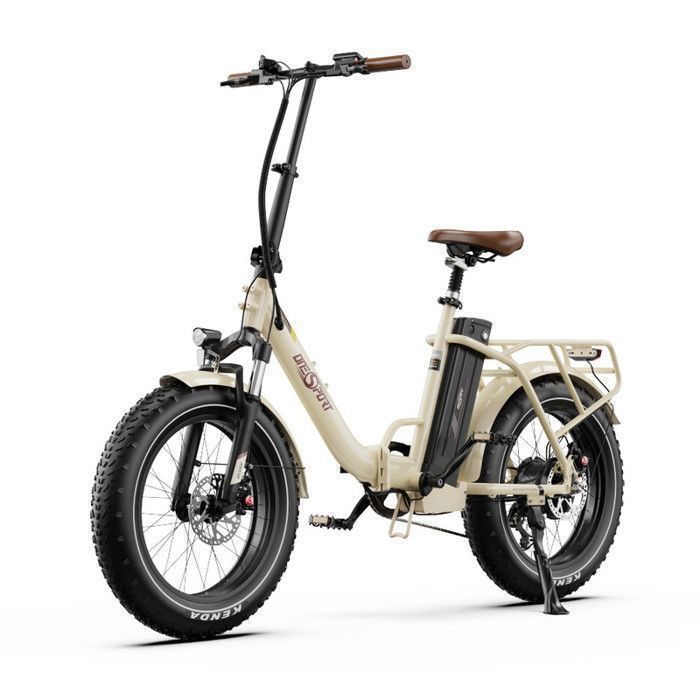 ONESPORT OT16 Max - Vélo électrique - Moteur 500 W - Batterie 48 V 18 Ah - Pneus 20 pouces - Autonomie de 120 km - APP Bluetooth