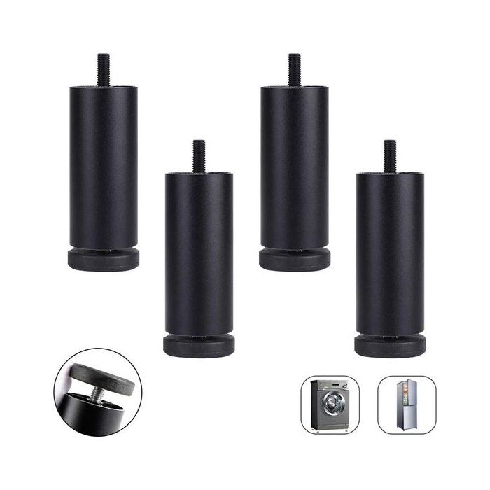 Pieds de meuble pliables - 47 pouces - conception robuste - aluminium - pour meuble table lit et canapé