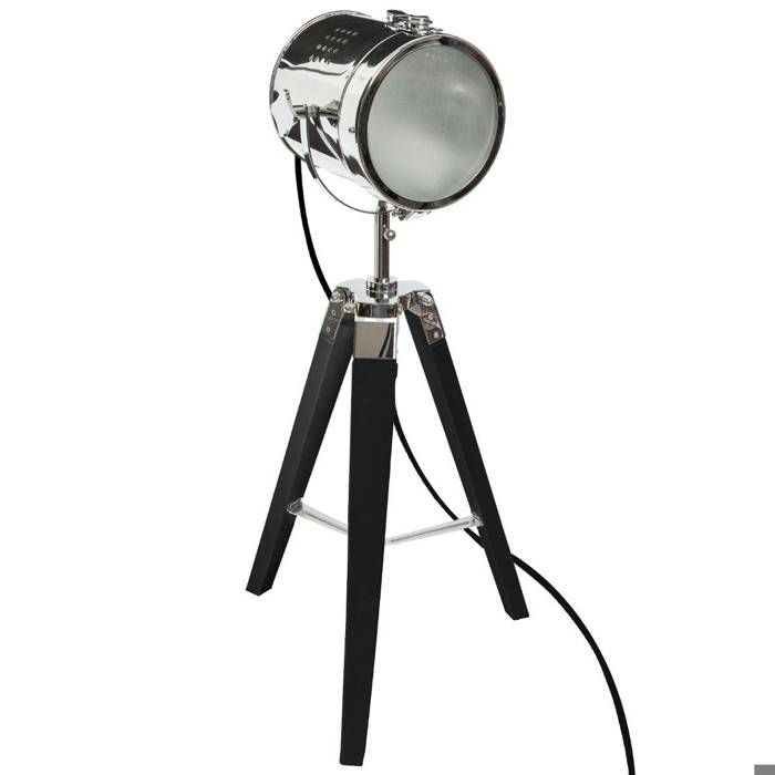 Lampe Ebor noir H68cm - Atmosphera Créateur dintérieur