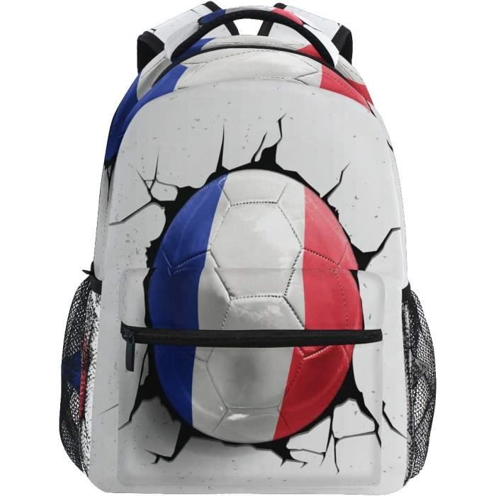 Mnsruu Sac à dos pour enfants, motif casque de football, sac à dos