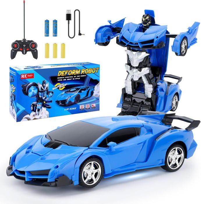Voiture shop télécommandée robot