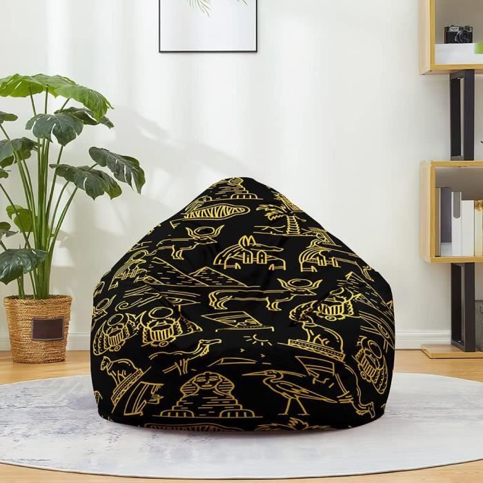 Housse De Rangement Transparente Pour Fauteuil Poire Ou Sac De Haricots - Protection Des Peluches 75x75x60 Cm - Enfants, Ados, Adultes