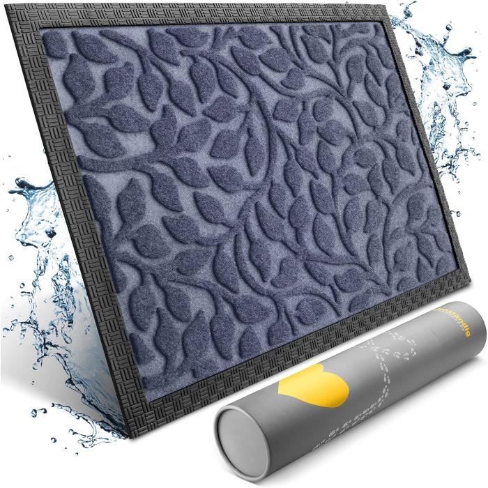 Tapis De Sol Wash+Dry Duo Pepper 60x180 Cm - Intérieur/extérieur, Lavable, Antidérapant, Fabriqué En Europe - 6