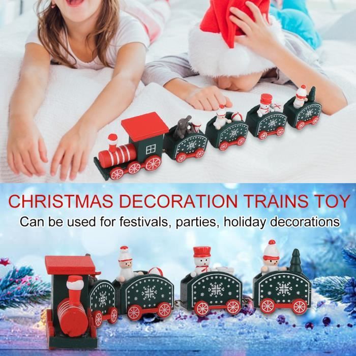 Train De Noël Télécommandé Avec Lumières De Pulvérisation De