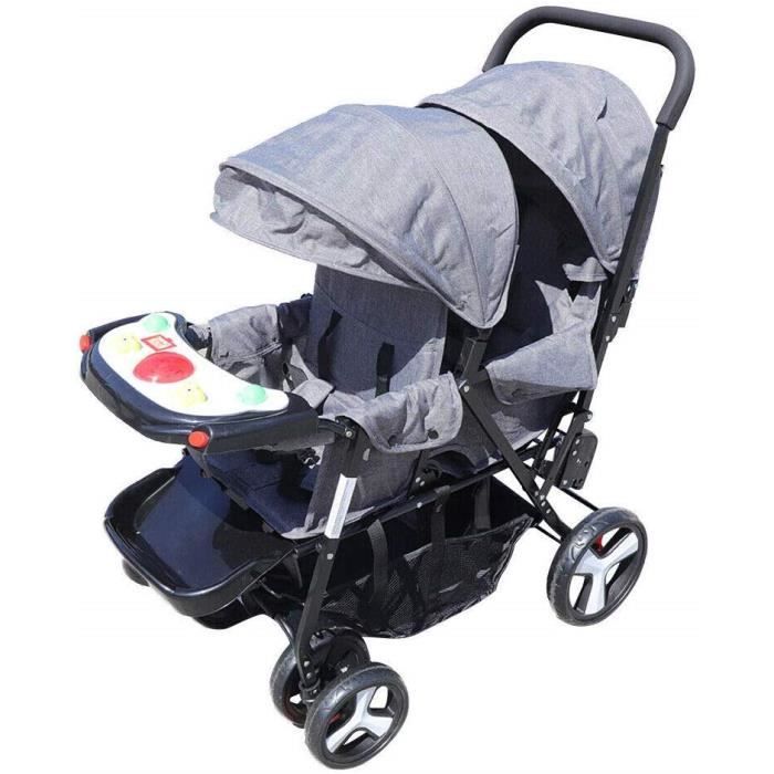mini poussette canne