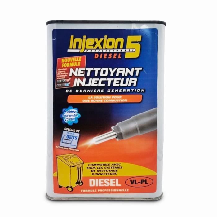 Nettoyant injecteur diesel professionnel, 5L - Injexion 5