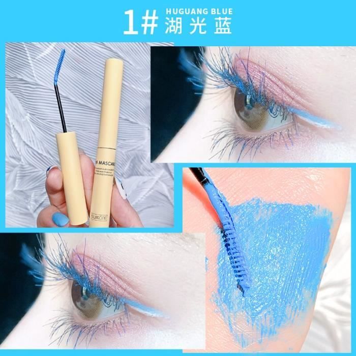Mascara Blanc V - Allonge, Recourbe Et Colore Les Cils - Résistant à L'Eau - Neuf