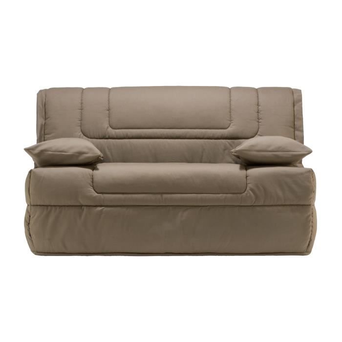 Banquette-lit accordéon Bultex 130cm 38kg, taupe - Achat ...