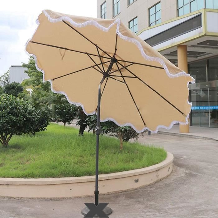 Jardin parapluie parasol parasol marché Parapluie Manivelle Parapluie Jardin Parasol Alu 