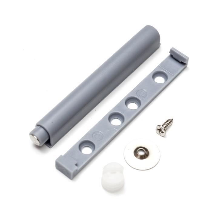 Loquets De Porte Double Push To Open Pour Armoire De Cuisine Porte Meubles Armoire Tiroir DIFCUL Push to Open Aimant ,Système Push to Open Tampon D/'amortisseur Avec Vis Et Adhésif