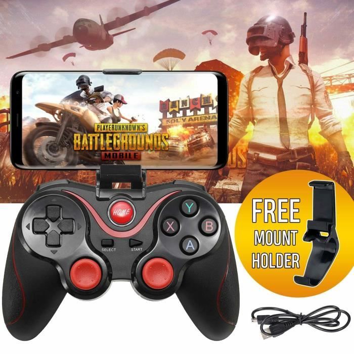 C6 Contrôleur Manette de Jeu Bluetooth Sans fil Gamepad pour tablette Android IOS iPhone TV Box - vue 2