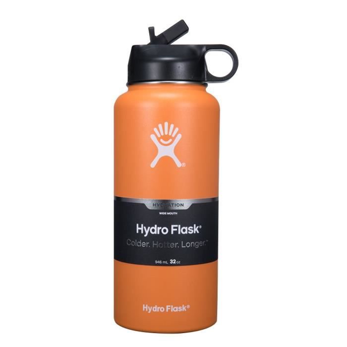 Bouteille d'eau Oregon de 400 ml en acier inoxydable recyclé à simple