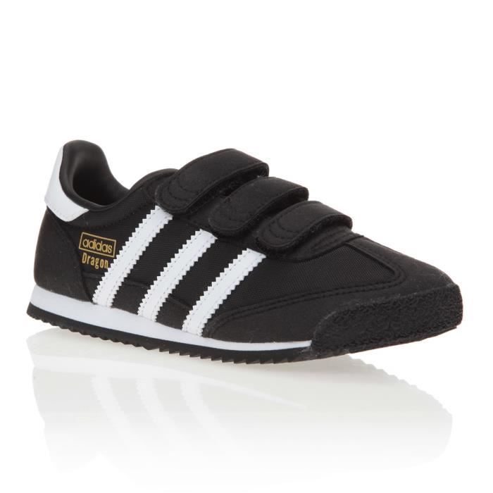 ADIDAS ORIGINALS Baskets Dragon OG Enfant Gar on Noir et blanc