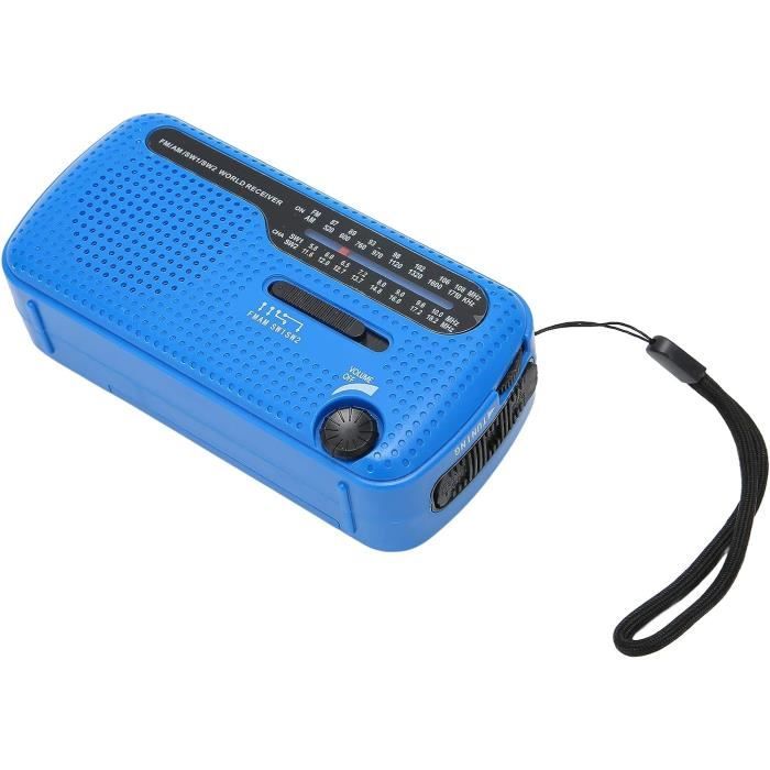 Radio Météo D'urgence, Radio à Manivelle AM/FM/SW/NOAA Avec Batterie Externe Portable De 37 000 MWh, Chargement USB/solaire/manivelle, Fonctionne Avec Piles AAA, Alarme SOS Et Lampe De Poche Pour Les Radio Météo D'urgence, Radio à Manivelle AM/FM/SW/NOAA Avec Batterie Externe Portable De 37 000 MWh, Chargement USB/solaire/manivelle, Fonctionne Avec Piles AAA, Alarme SOS Et Lampe De Poche Pour Les