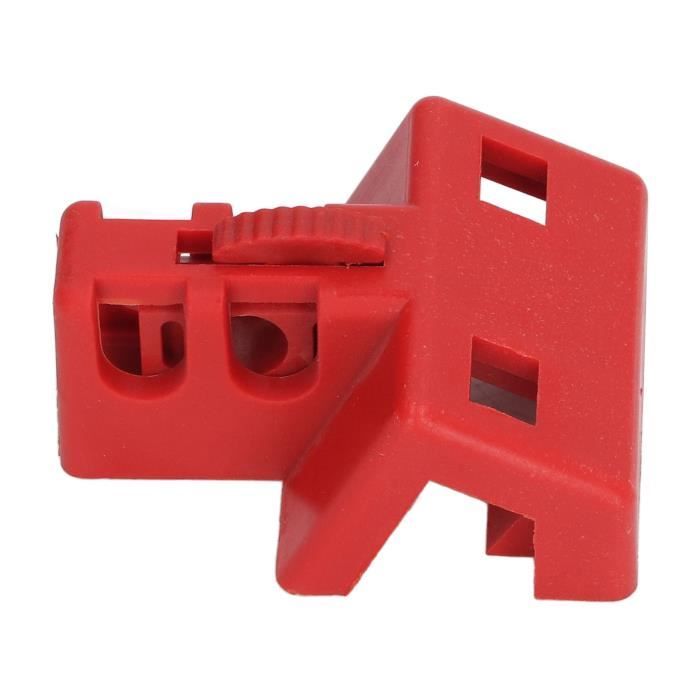 Kit Verrouillage Universel Disjoncteur - Sécurité Électrique Avec Cadenas, Nylon & Laiton Robuste