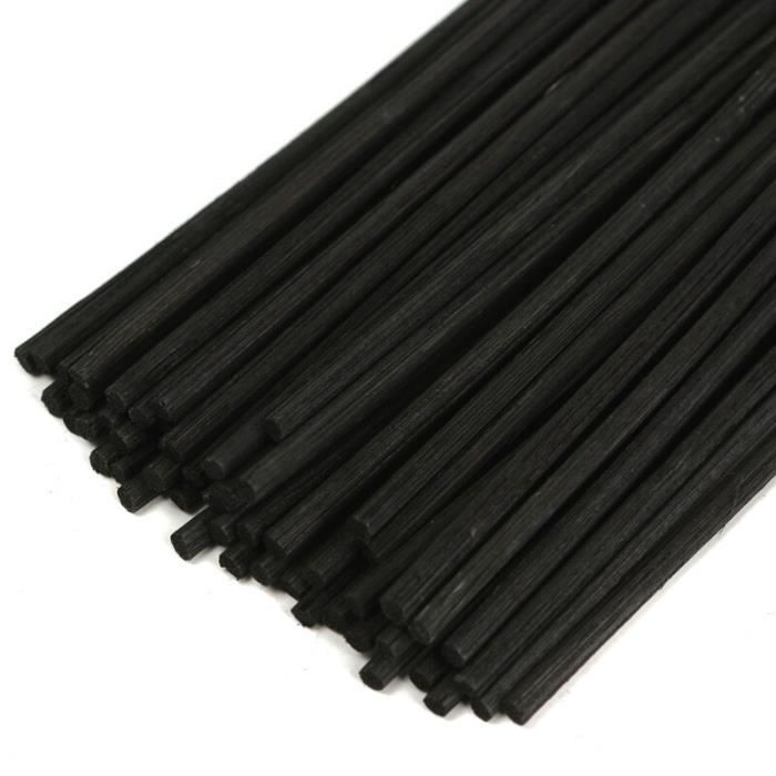 50 Bâtons De Roseau Naturels Pour Diffuseur D'huile - 30 Cm X 3,5 Mm - Recharge Parfum D'ambiance - 10