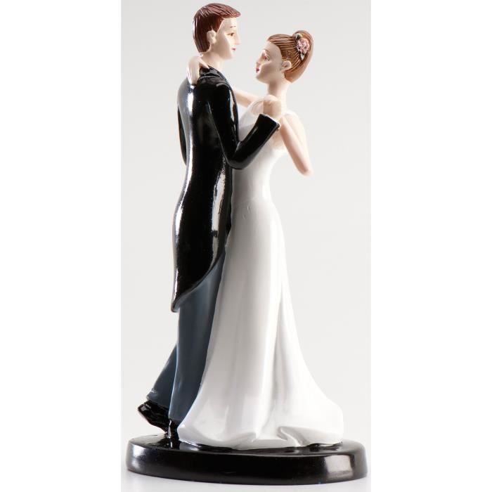 Figurine Gateau De Mariage Maries Romantiques 16 Cm Dekora Couleur Achat Vente Figurine Decor Gateau Cdiscount