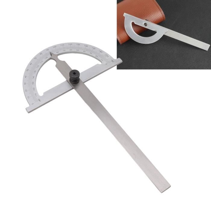 Règle D'Angle Numérique - Goniomètre Électronique 0-300mm - Acier Inoxydable - écran LCD