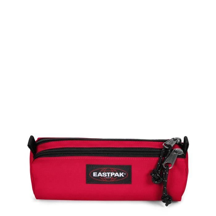 Trousse Eastpak Benchmark Single – 21 Cm, Couleur Rose Rubis, 100% Nylon, Végan