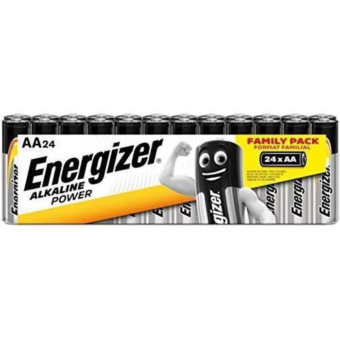 Energizer Pack de 24 Piles AA Energizer Alkaline Power