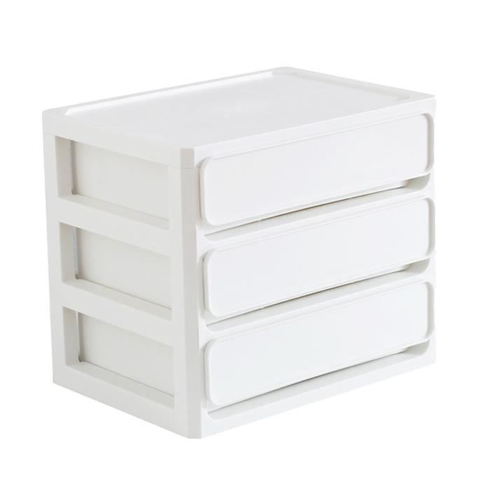 Mini tiroir de bureau, boîte de rangement à tiroirs multicouches