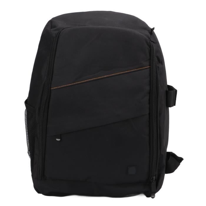 Sac à Dos Appareil Photo Ouverture Latérale 20L - Ultra Résistant, Compartiment Ordinateur 15-16" Et Objectifs, Compatible Canon Nikon Sony Reflex, Housse Pluie Incluse