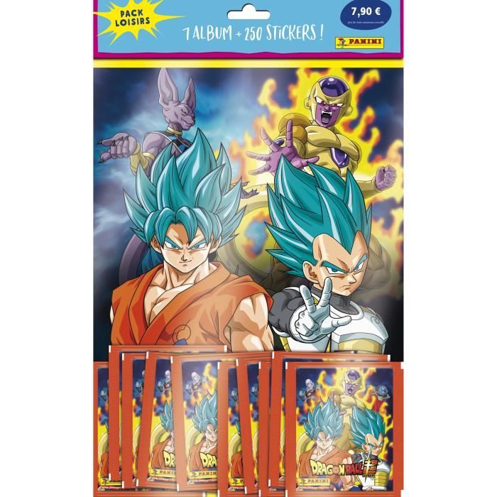 Lot De 50 Cartes Dragon Ball Super - 5 Holo Incluses - Version Anglaise
