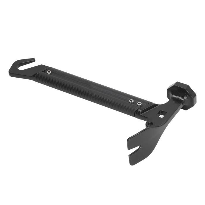 Marteau De Camping Multifonction – Tige Alu, Tête Inox – Pour Piquets, Décapsuleur – Ultra Léger
