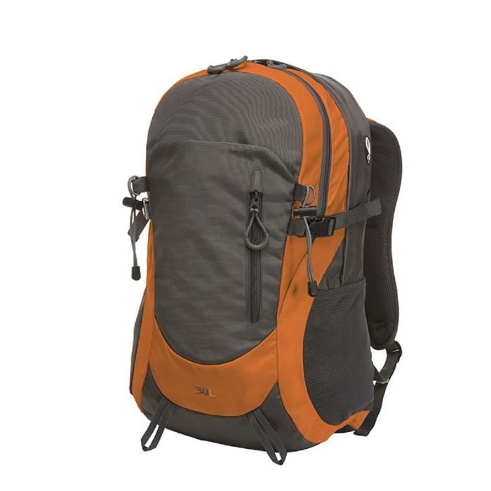 Sac à dos de randonnée - HALFAR - TRAIL - Orange - Nylon 420D et ripstop - 30 L Sac à dos de randonnée - HALFAR - TRAIL - Orange - Nylon 420D et ripstop - 30 L