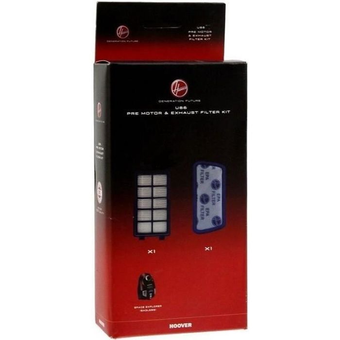 Kit Filtres Hoover 35601767 – HEPA pour Aspirateur Traîneau - vue 2