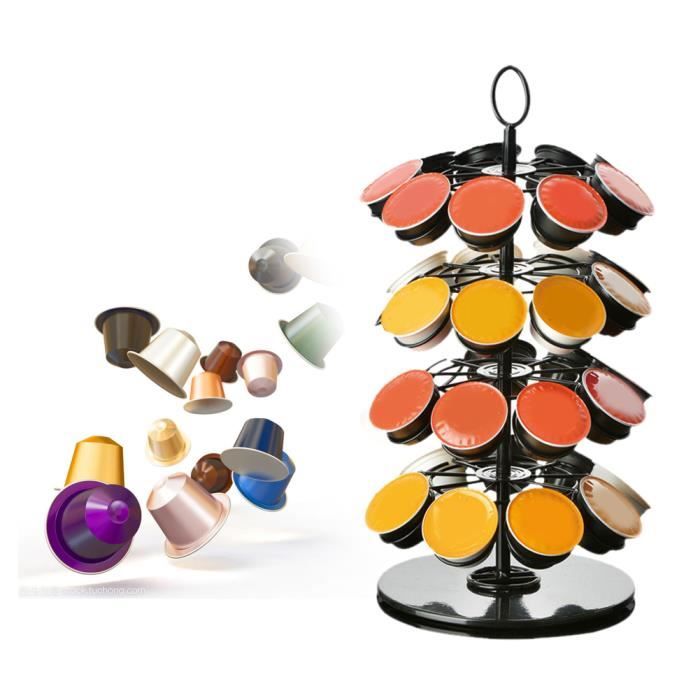 Zhizu-Porte-capsules à café Dolce Gusto rotatif pour 24 capsules Zhizu-Porte-capsules à café Dolce Gusto rotatif pour 24 capsules