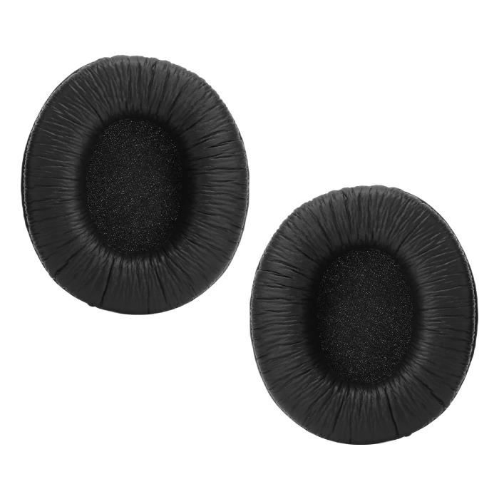 HURRISE Remplacement de cache-oreilles de casque Coussinets d'Oreille de Casque Coussin de Casque pour SONY MDR‑7506 MDR‑V6