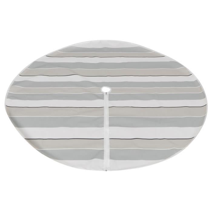 TINKSKY Nappe de table avec trou et fermeture éclair pour parapluie TINKSKY Nappe de table avec trou et fermeture éclair pour parapluie