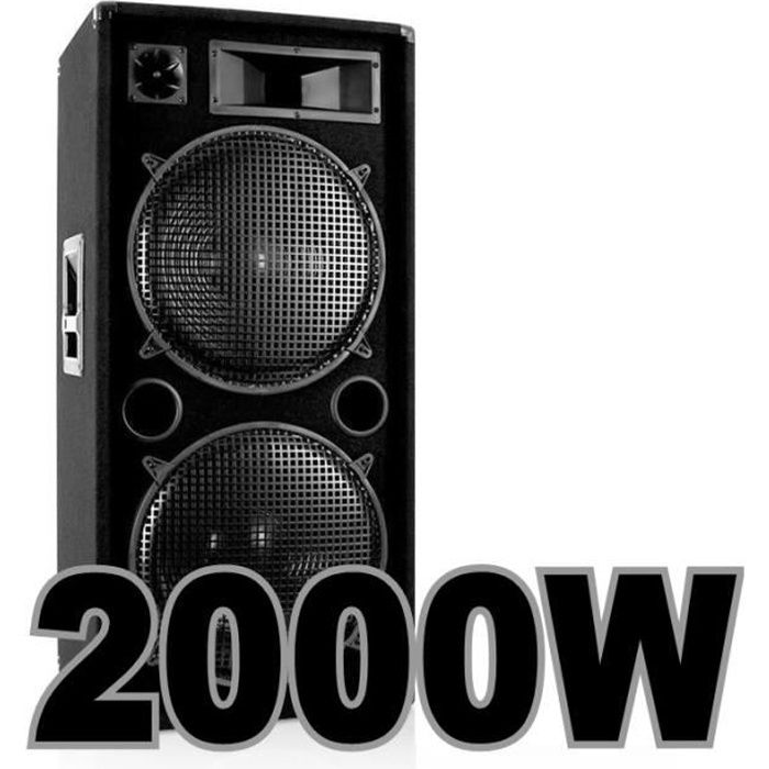 ENCEINTE SONO DJ 2000W A FOU !