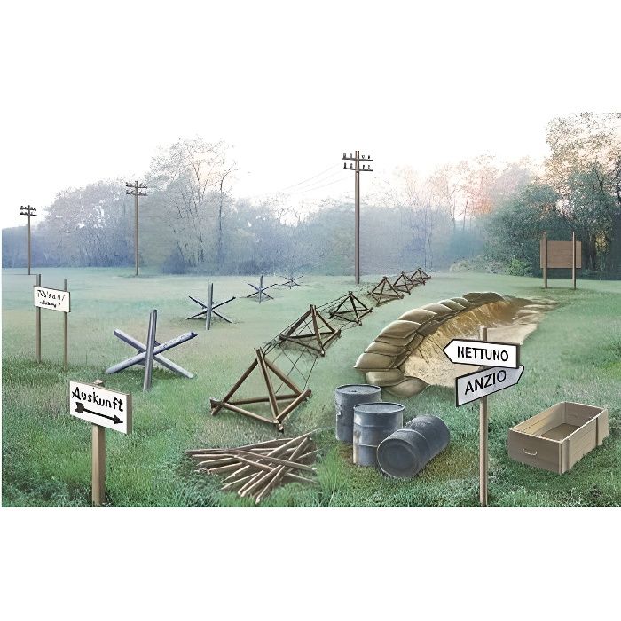 Seconde Guerre mondiale + Accessoires pour dioramas