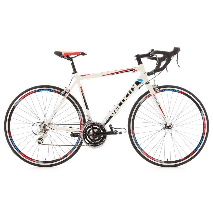 Velo de course Velocity blanc TC 57 cm Cdiscount Sport
