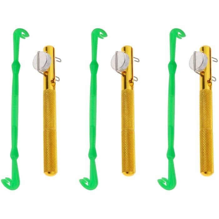 Pince à Poisson Avec Verrouillage - Design Crocodile, Poignée Confort - Pour Décrocher Et Tenir Le Poisson En Sécurité
