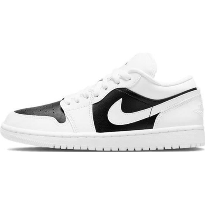 Baskets Airs-JordanX 1 Low GS Femme et Homme DC0774-100 blanc Blanc - Cdiscount Chaussures